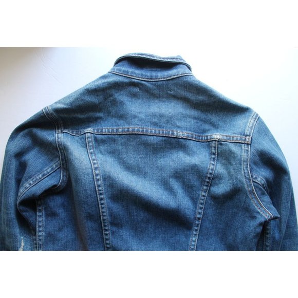 L'AGENCE Celine Jacket Authentique Distressed Size XS - Picture 10 of 14